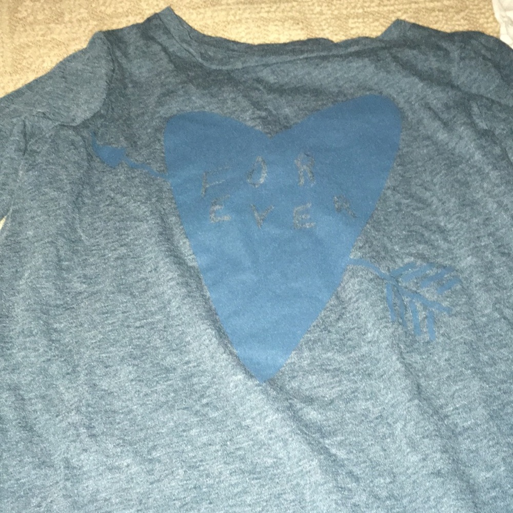 BLUE LONG SLEEVE SHIRT